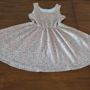 American Apparel girls sleeveless floral twirl Dress size 10 EUC